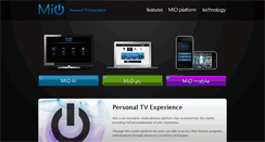Desktop Screenshot of miotelevision.com