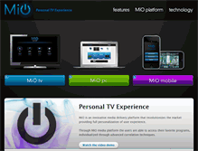 Tablet Screenshot of miotelevision.com